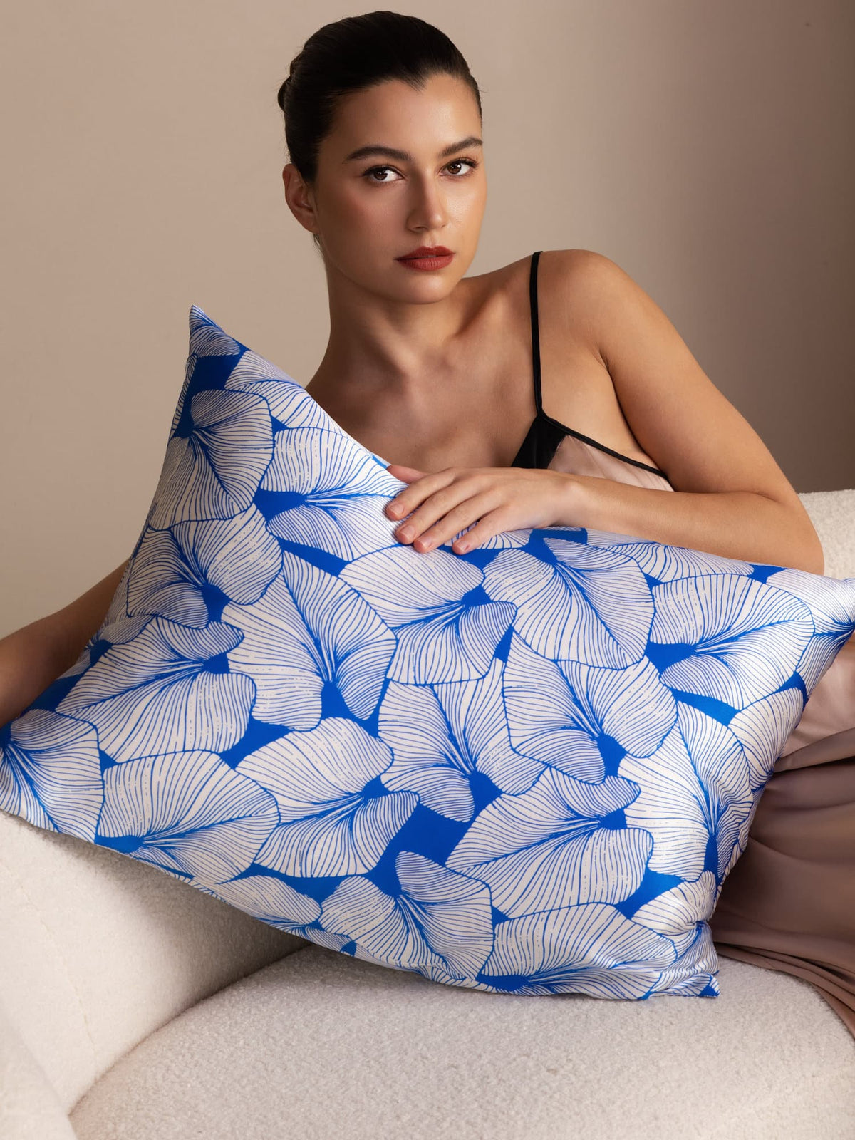 [Feuille de Glace] SilkSilky-FR Taies d'Oreiller 001