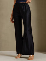 [Noir] SilkSilky-FR Femme Pantalons 001