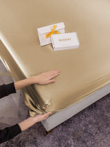 [Beige] SilkSilky-FR 19Momme Draps 007