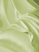 [Vert Menthe] SilkSilky-FR Parure de Lit Soie 004