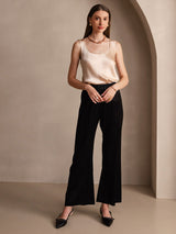 [Champagne] SilkSilky-FR Sleeveless Top À Fines Brides 007