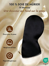 [Noir] SilkSilky-FR Masques pour les Yeux 003