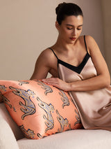 [Chat Rose] SilkSilky-FR Taies d'Oreiller 006