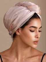[Rose Clair] SilkSilky-FR Turban Cheveux 005