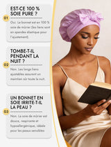[Lavande] SilkSilky-FR Bonnets de Nuit 006