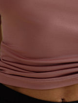 [Cameo Rose] SilkSilky-FR Half Sleeve Femme T-Shirt 004