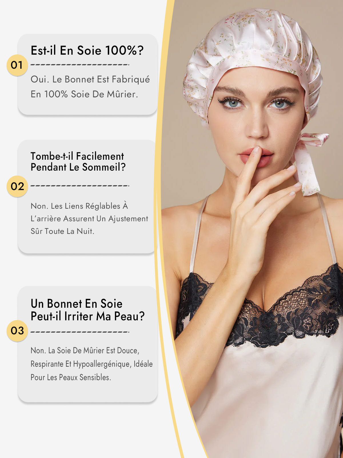 [Multi] SilkSilky-FR Bonnets de Nuit 005