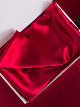 [Rouge Vineux] SilkSilky-FR 19Momme Taies d'Oreiller 006