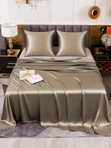 [Kaki] SilkSilky-FR Parure de Lit Soie 002