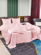 [Rose] SilkSilky-FR Parure de Lit Soie 003