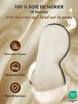[Kaki Foncé] SilkSilky-FR Masques pour les Yeux 003