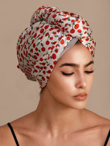 [Cerise] SilkSilky-FR Turban Cheveux 003