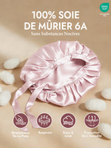 [Rose Clair] SilkSilky-FR Bonnets de Nuit 002