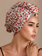 [Cerise] SilkSilky-FR Turban Cheveux 001
