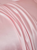 [MauvePâle+RoseClair] SilkSilky-FR Parure de Lit Soie 004