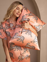 [Chat Rose] SilkSilky-FR Taies d'Oreiller 005