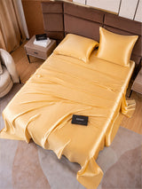 [Champagne] SilkSilky-FR Parure de Lit Soie 005