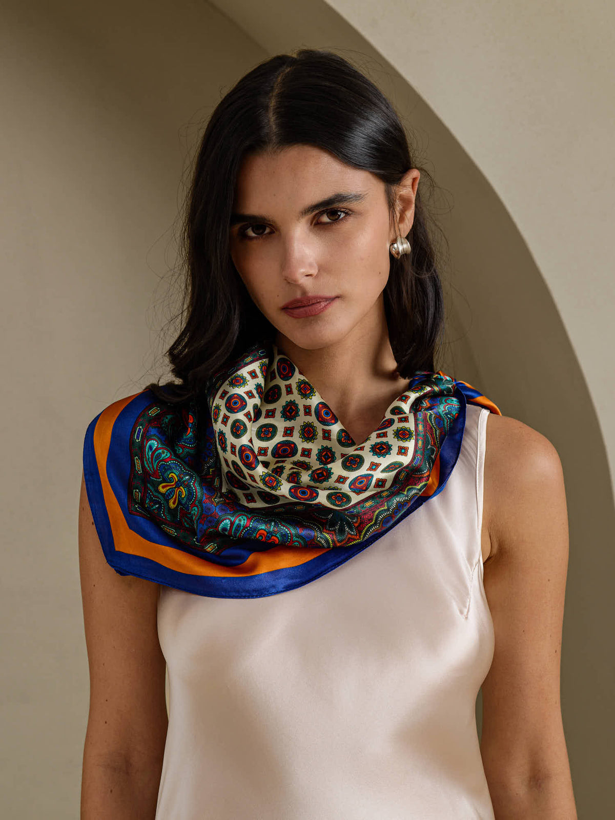 [P016] SilkSilky-FR Scarf 001