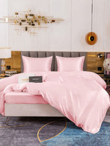 [Rose] SilkSilky-FR Parure de Lit Soie 002