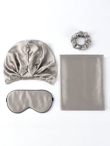 [Gris] SilkSilky-FR 19Momme Pure Soie Pillowcase Set 003