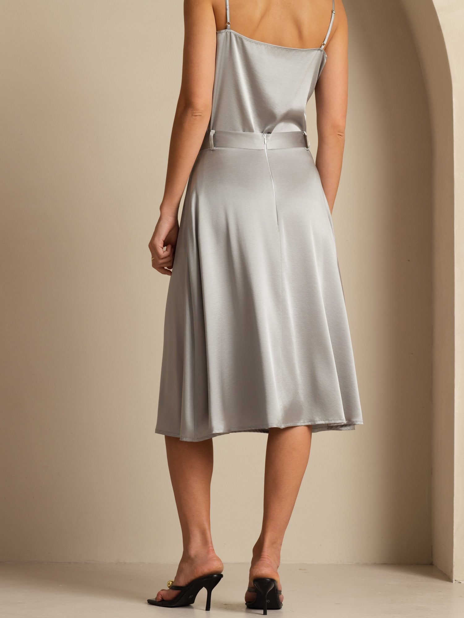 [GrisGriffin] SilkSilky-FR 19Momme Soie Skirt 002