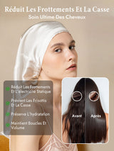 [Blanc] SilkSilky-FR Bonnets de Nuit 004