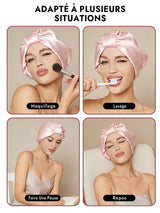 [Rose] SilkSilky-FR Bonnets de Nuit 006