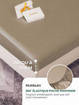 [Kaki] SilkSilky-FR Parure de Lit Soie 004