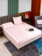 [Rose] SilkSilky-FR Parure de Lit Soie 001