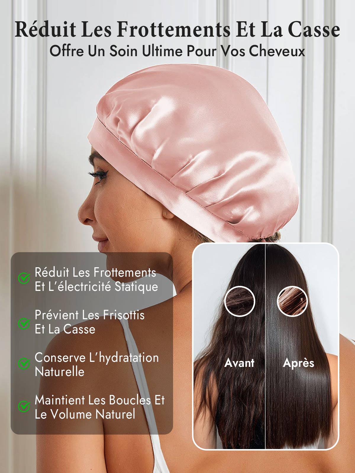 [Rose] SilkSilky-FR Bonnets de Nuit 004