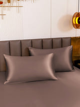 [Brun] SilkSilky-FR Taies d'Oreiller 003