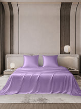 [Lavande] SilkSilky-FR Parure de Lit Soie 001