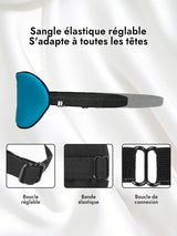 [Bleu Royal] SilkSilky-FR Masques pour les Yeux 004