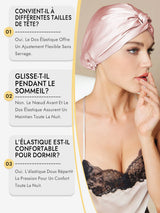 [Rose] SilkSilky-FR Bonnets de Nuit 008