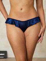 [Bleu Foncé] SilkSilky-FR Culottes 001