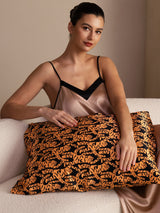 [Tigre Noir] SilkSilky-FR Taies d'Oreiller 001