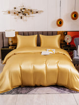 [Champagne] SilkSilky-FR Parure de Lit Soie 002