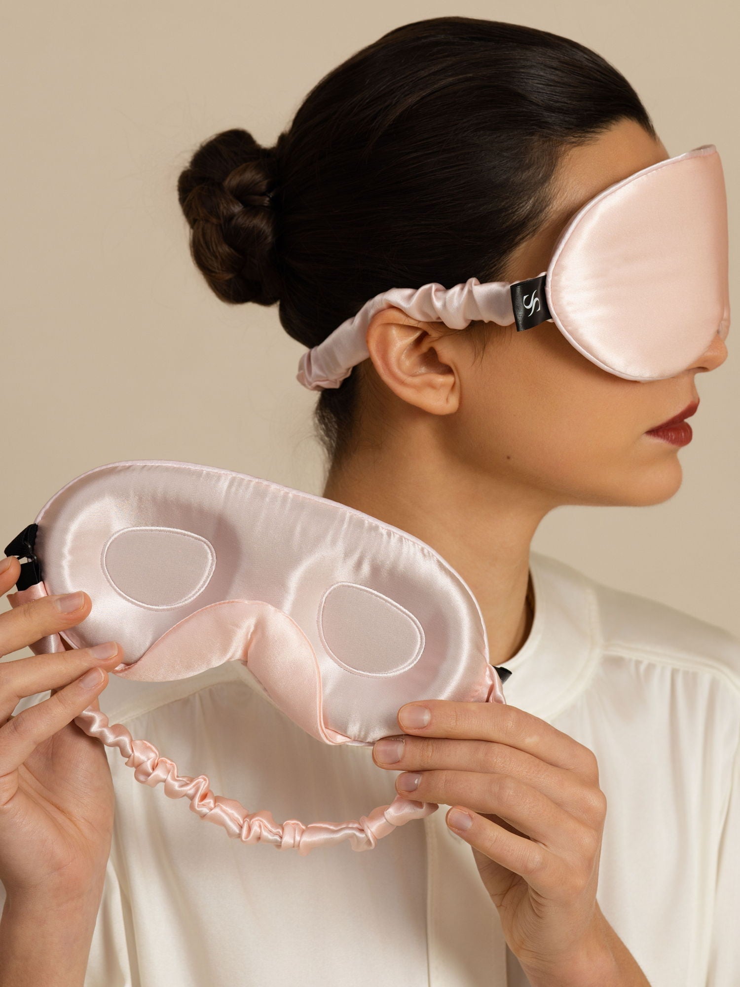 [Rose] SilkSilky-FR 22Momme Masques pour les Yeux 003