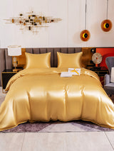 [Champagne] SilkSilky-FR Parure de Lit Soie 005