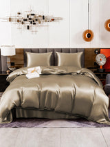 [Kaki] SilkSilky-FR Parure de Lit Soie 002