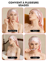 [Rose Clair] SilkSilky-FR Bonnets de Nuit 007