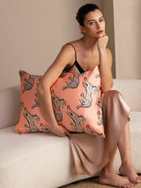 [Chat Rose] SilkSilky-FR Taies d'Oreiller 002