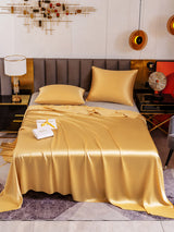 [Champagne] SilkSilky-FR Parure de Lit Soie 002