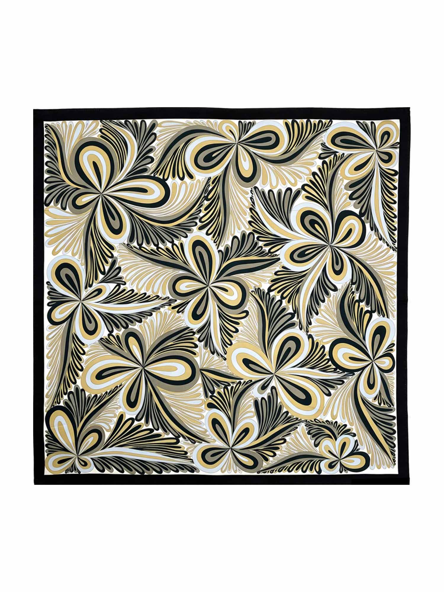 [P110] SilkSilky-FR Soie Scarf 001