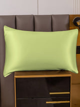 [Vert Menthe] SilkSilky-FR Taies d'Oreiller 004