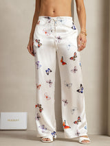 [Papillon Blanc] SilkSilky-FR 19Momme Soie Womens Pants 001