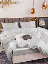[Argent] SilkSilky-FR 19Momme Pure Soie Bedding Set 003