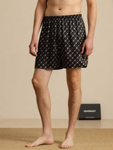 [Chaîne Noire] SilkSilky-FR Mens Sleep Bottoms 001