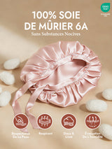 [Rose] SilkSilky-FR Bonnets de Nuit 002