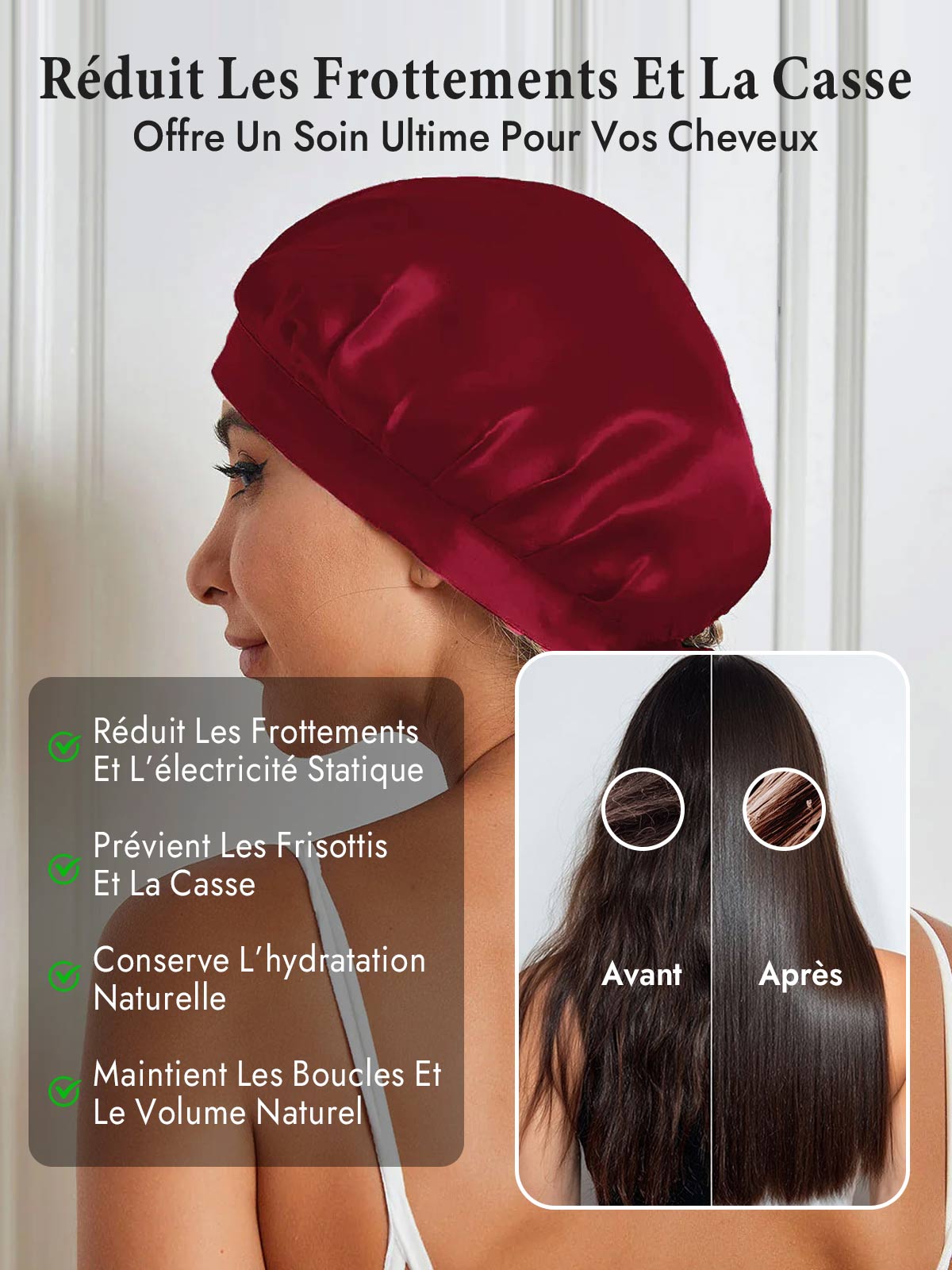 [Rouge Vineux] SilkSilky-FR Bonnets de Nuit 004